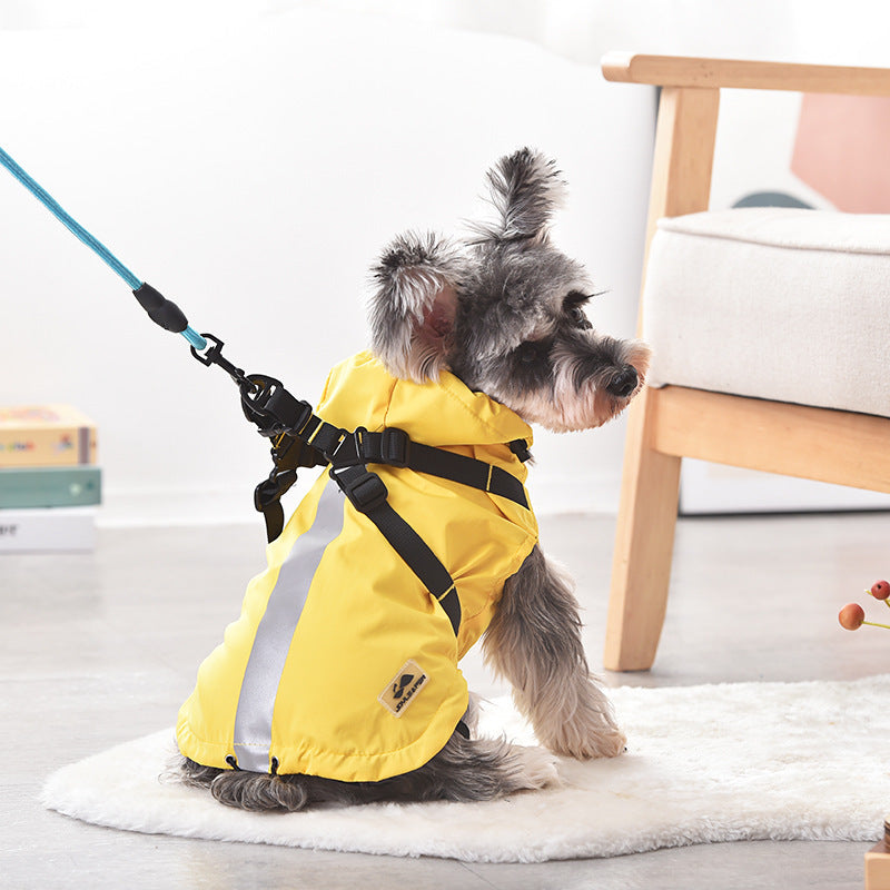 Raincoat Windbreaker For Pet