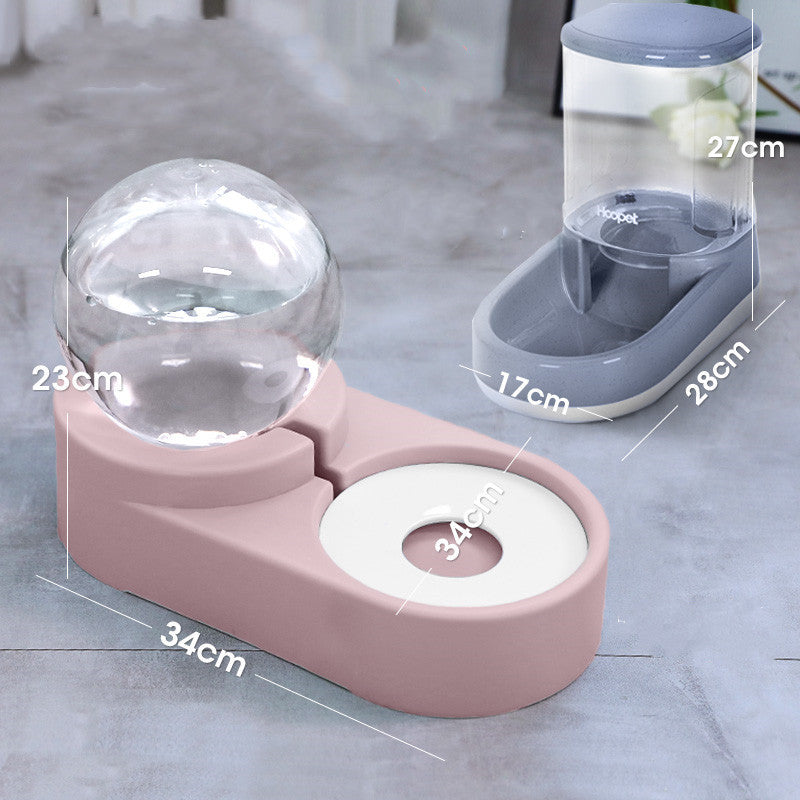 1.8L Automatic Pet Feeder & Water Fountain