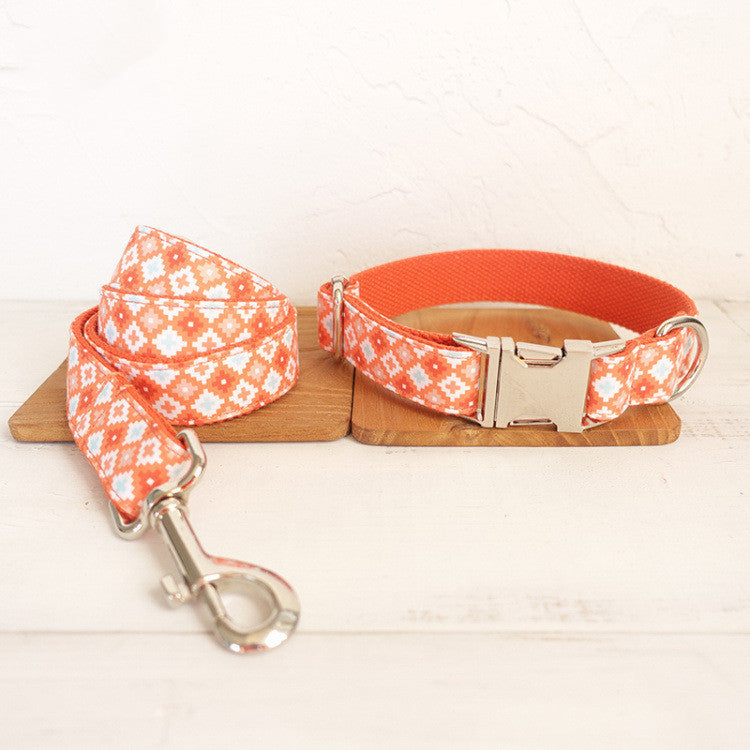 Thickened Pet Dog Leash Medium And Large Dog Collar