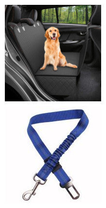 Dog Car Seat Cover with View Mesh | Hammock Safety for Travel