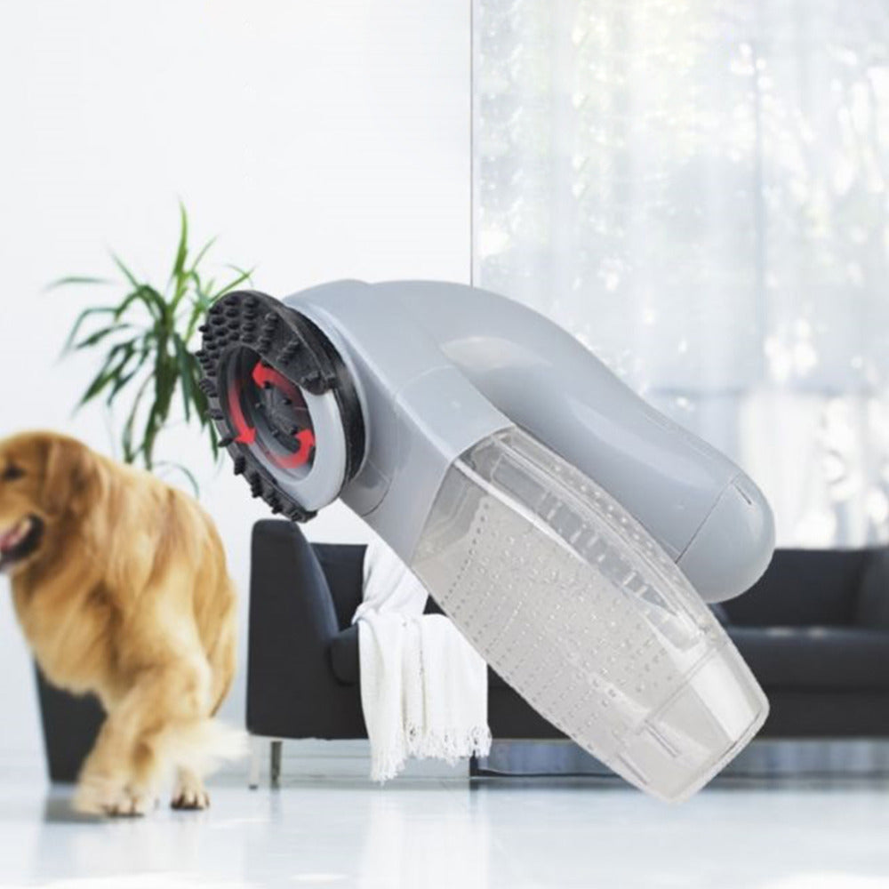 Electric Pet Hair Remover - Portable Vacuum & Brush for Pets