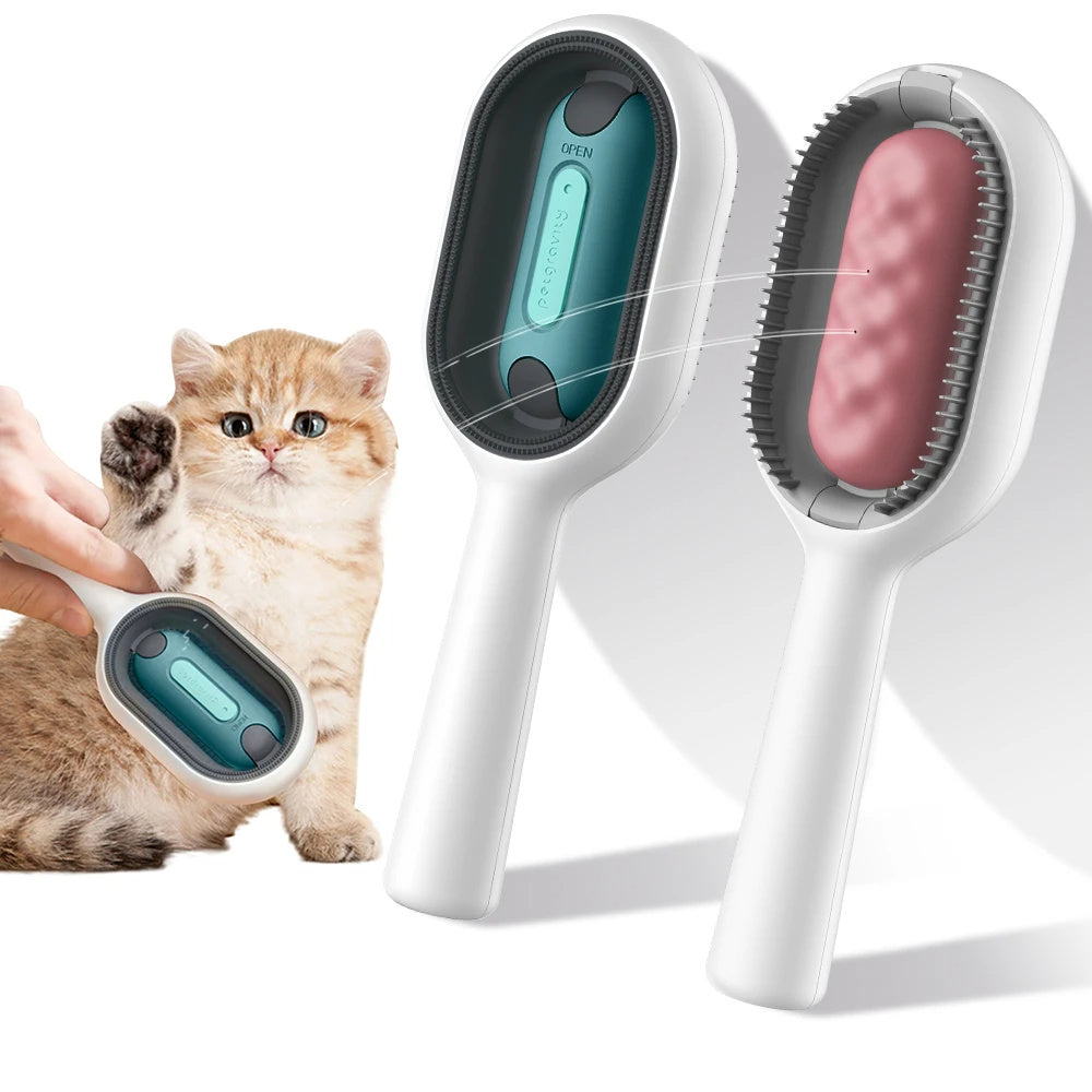 Cat Hair Brush – Gentle Grooming Tool for Reducing Shedding & Keeping Fur Healthy!