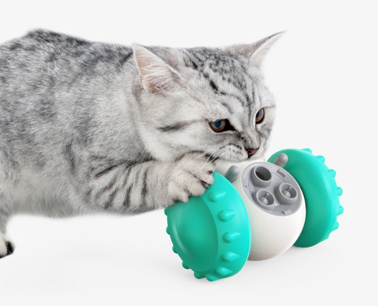 Multifunctional Cat & Dog Interactive Feeding Toy Car