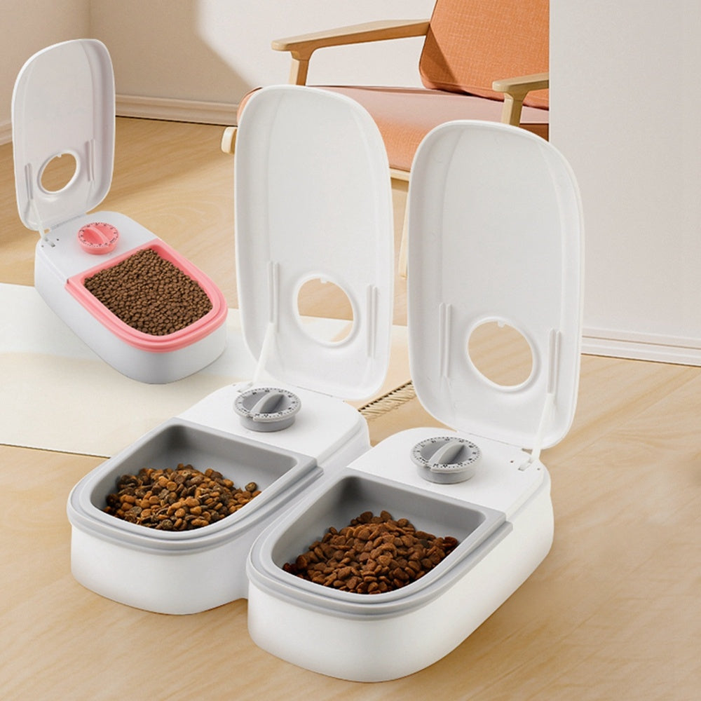 Smart Pet Food Dispenser with Timer – Cats & Dogs