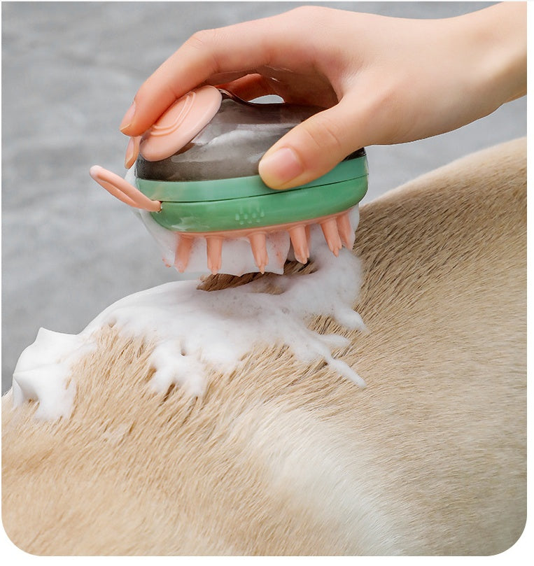 2-in-1 Pet Grooming Brush - Clean & Massage in 1 Tool