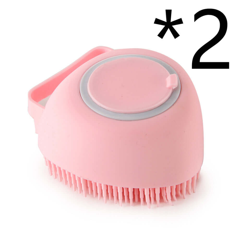 Silicone Dog Bath Massage Gloves & Shampoo Brush | Pet Grooming & Cleaning Tool for Dogs & Cats