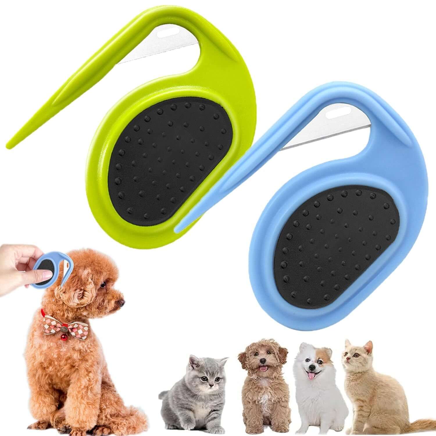 New Cat & Dog Comb: Open Knot Grooming Tool for Shedding & Fur Care