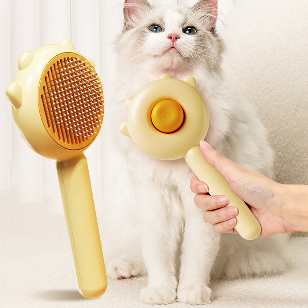 Cat Comb Massage Brush for Hair Removal & Grooming