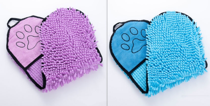 Super Absorbent Dog & Cat Towels - Quick-Drying Pet Bathrobe