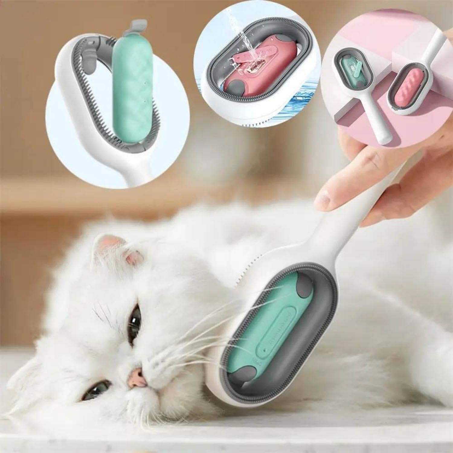 Cat Hair Brush – Gentle Grooming Tool for Reducing Shedding & Keeping Fur Healthy!