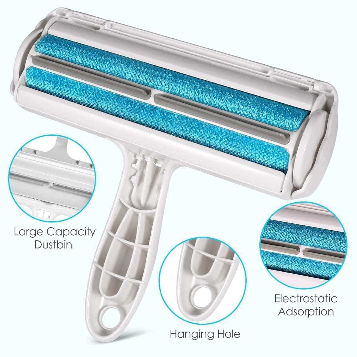 Effortless Pet Hair Cleanup with Pet Hair Roller Remover | Quick & Easy