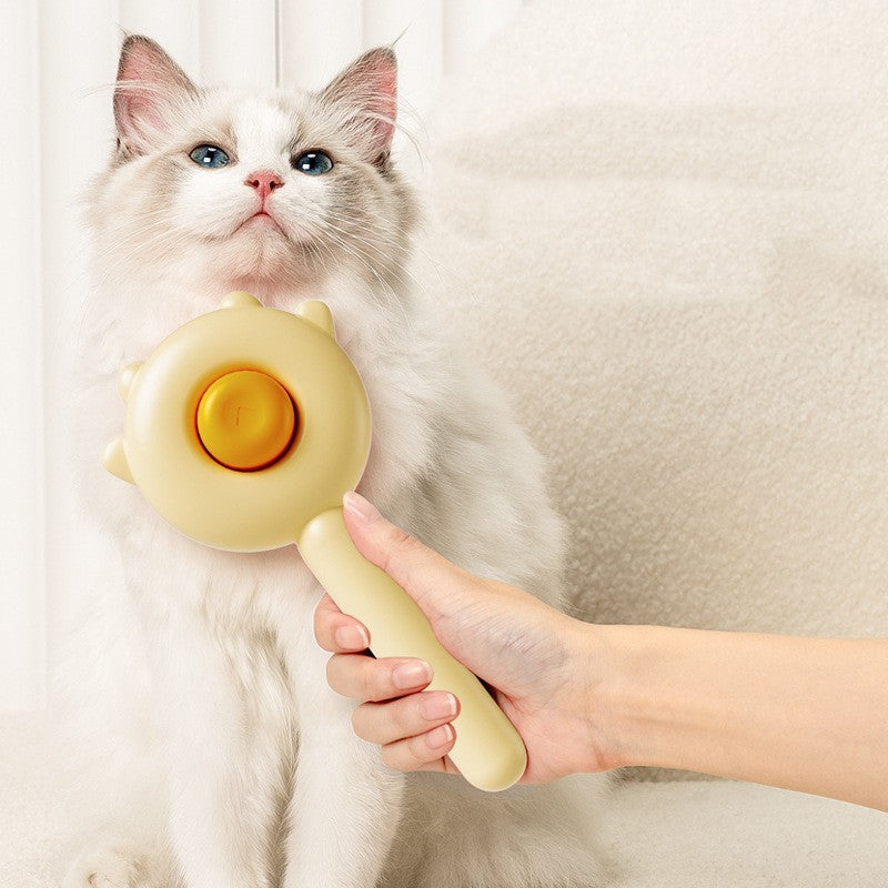 Cat Comb Massage Brush for Hair Removal & Grooming