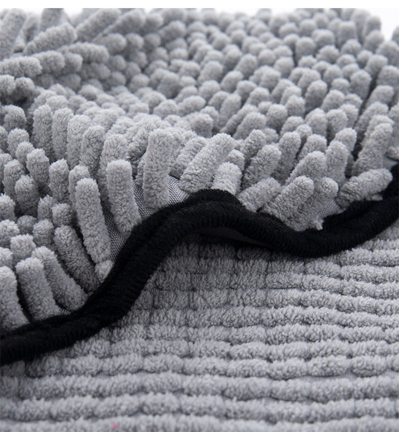 Super Absorbent Dog & Cat Towels - Quick-Drying Pet Bathrobe