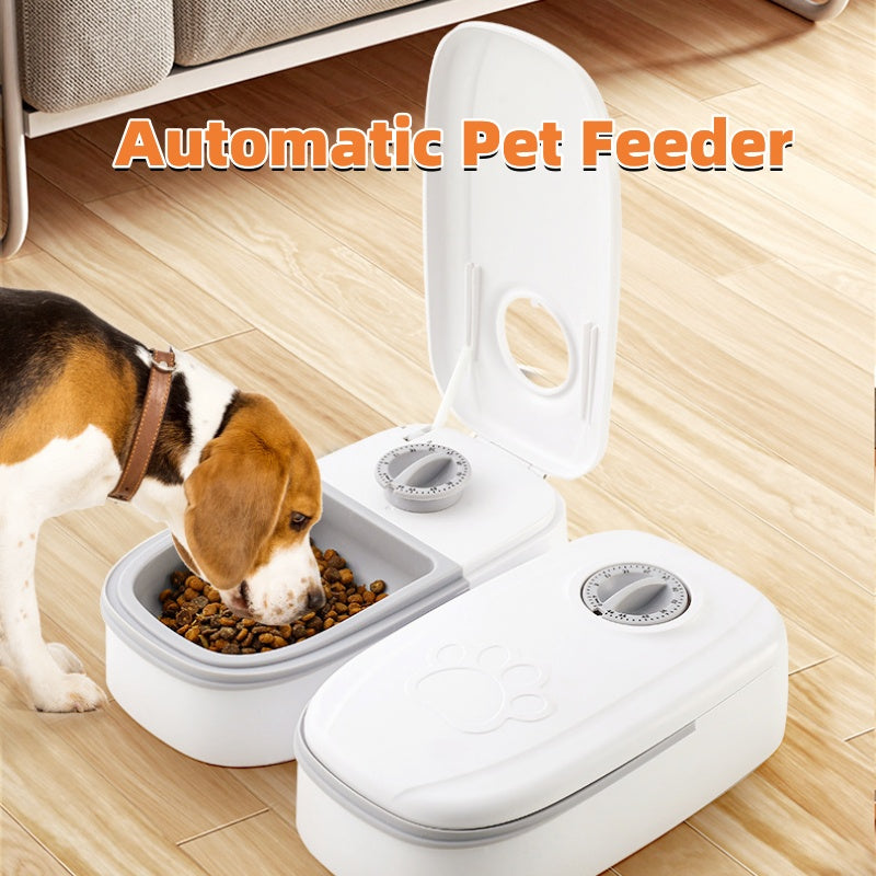 Smart Pet Food Dispenser with Timer – Cats & Dogs