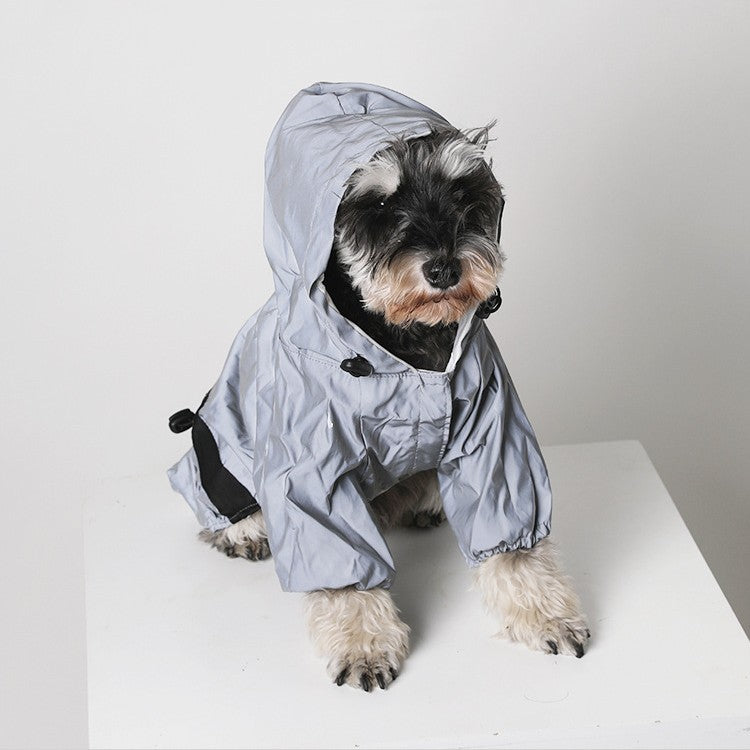 Pet Raincoat with Reflective Strips: The Perfect Solution for Night Walks