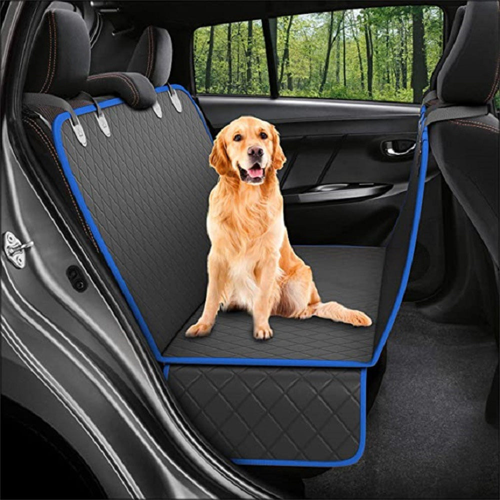 Dog Car Seat Cover with View Mesh | Hammock Safety for Travel